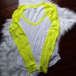 PINK Victoria's Secret Baseball Tee